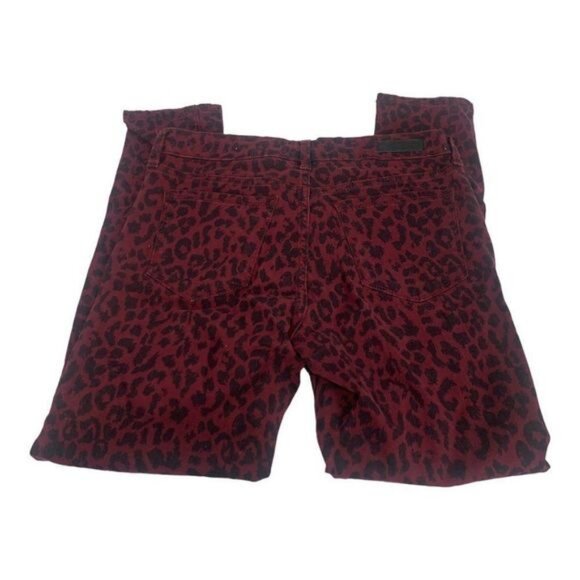 Social Standard By Sanctuary Womens Leopard Print Ankle Skinny Jeans Size 6 - Picture 7 of 7